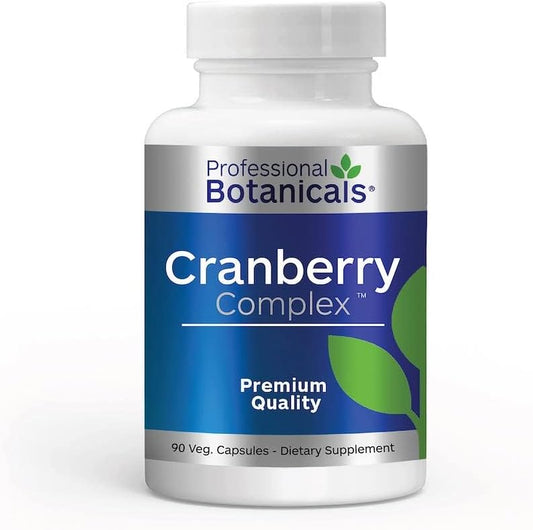 Cranberry Complex Capsules - 60 Count for Urinary and Immune Health