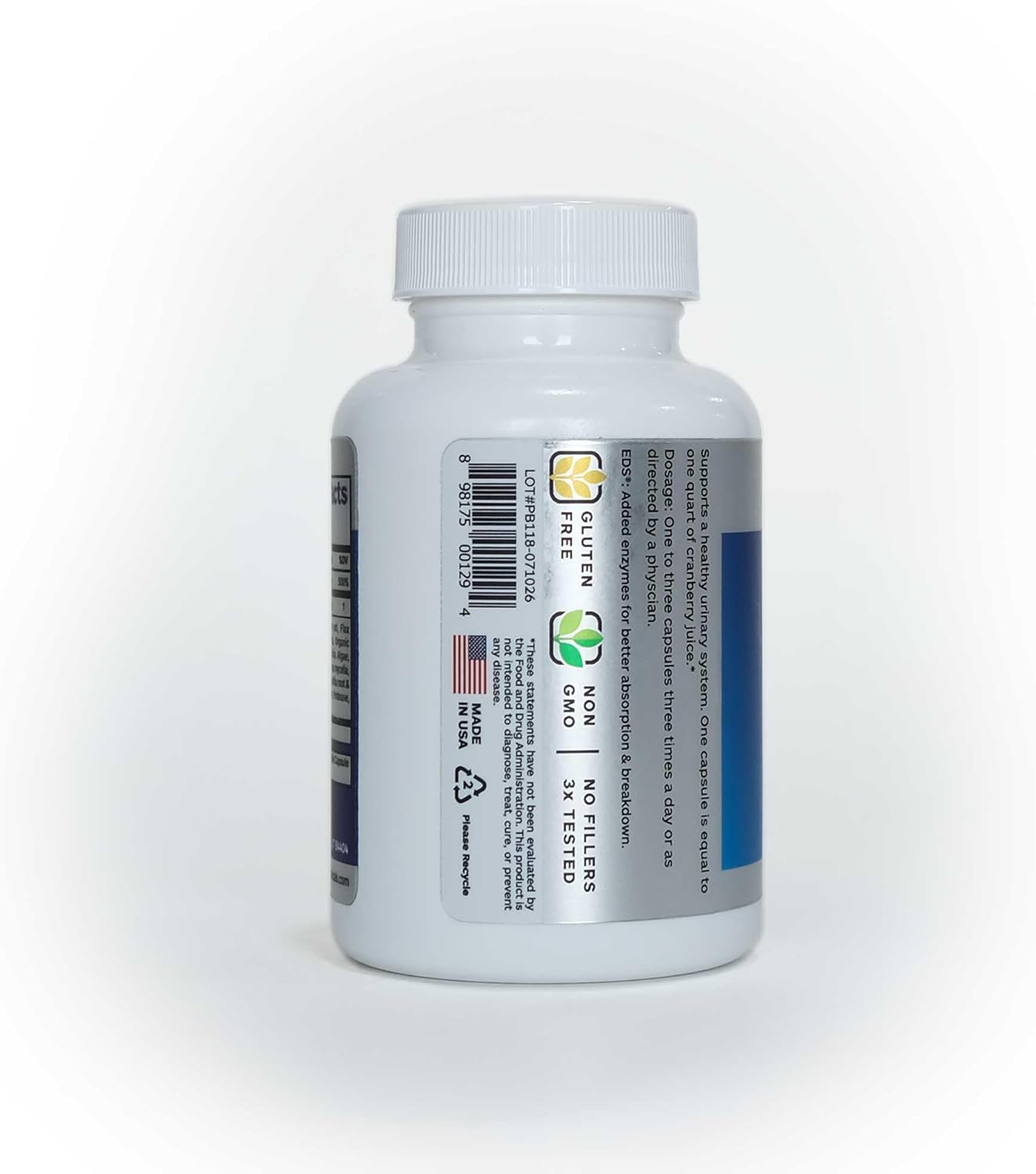 Cranberry Complex Capsules - 60 Count for Urinary and Immune Health