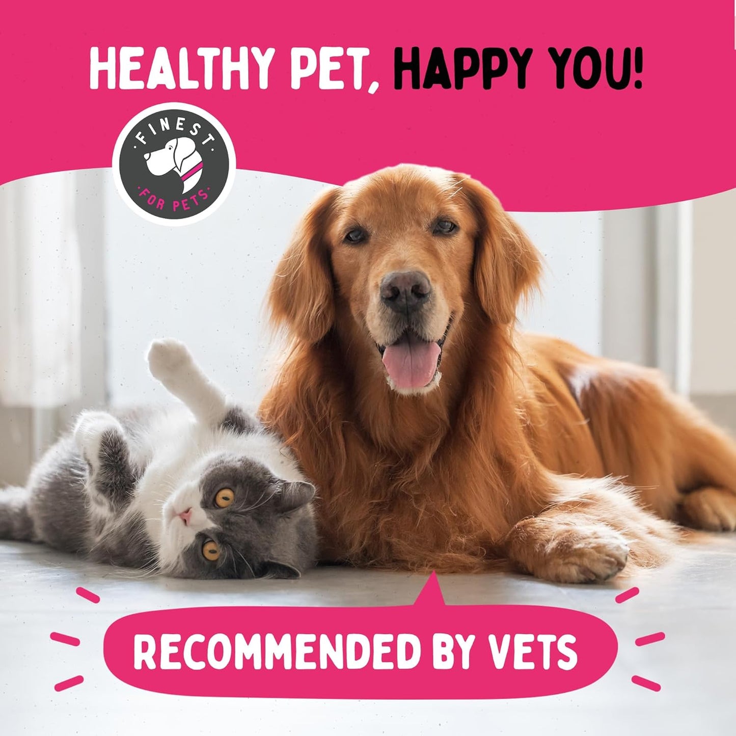 Cranberry & D-Mannose Powder for Pet UTI & Bladder Health - 120g Supplement for Dogs & Cats - Supports Kidney & Urinary Tract Health
