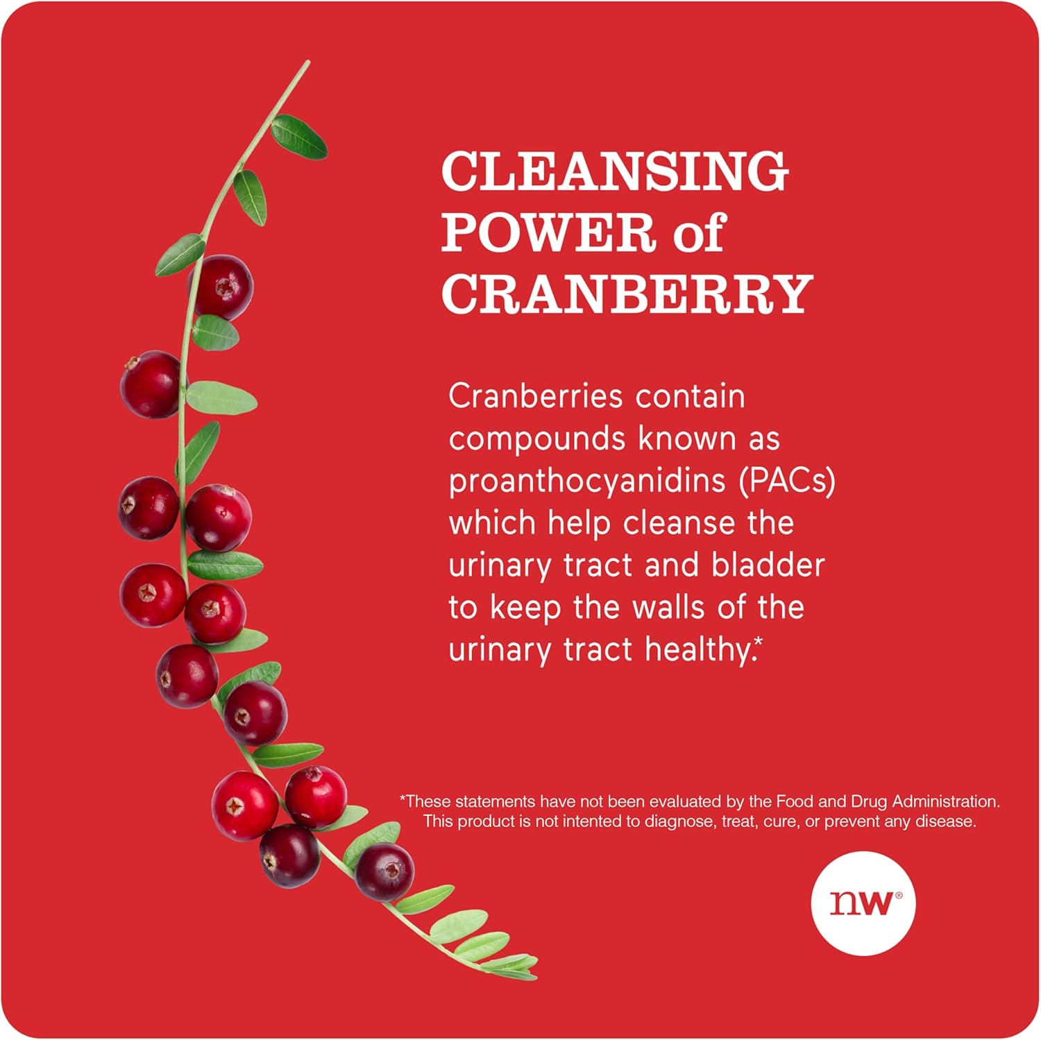 Cranberry Extract Pills with Vitamin C & E for Urinary Tract Health - 12,500mg Strength - Vegan, Non-GMO - 120 Capsules