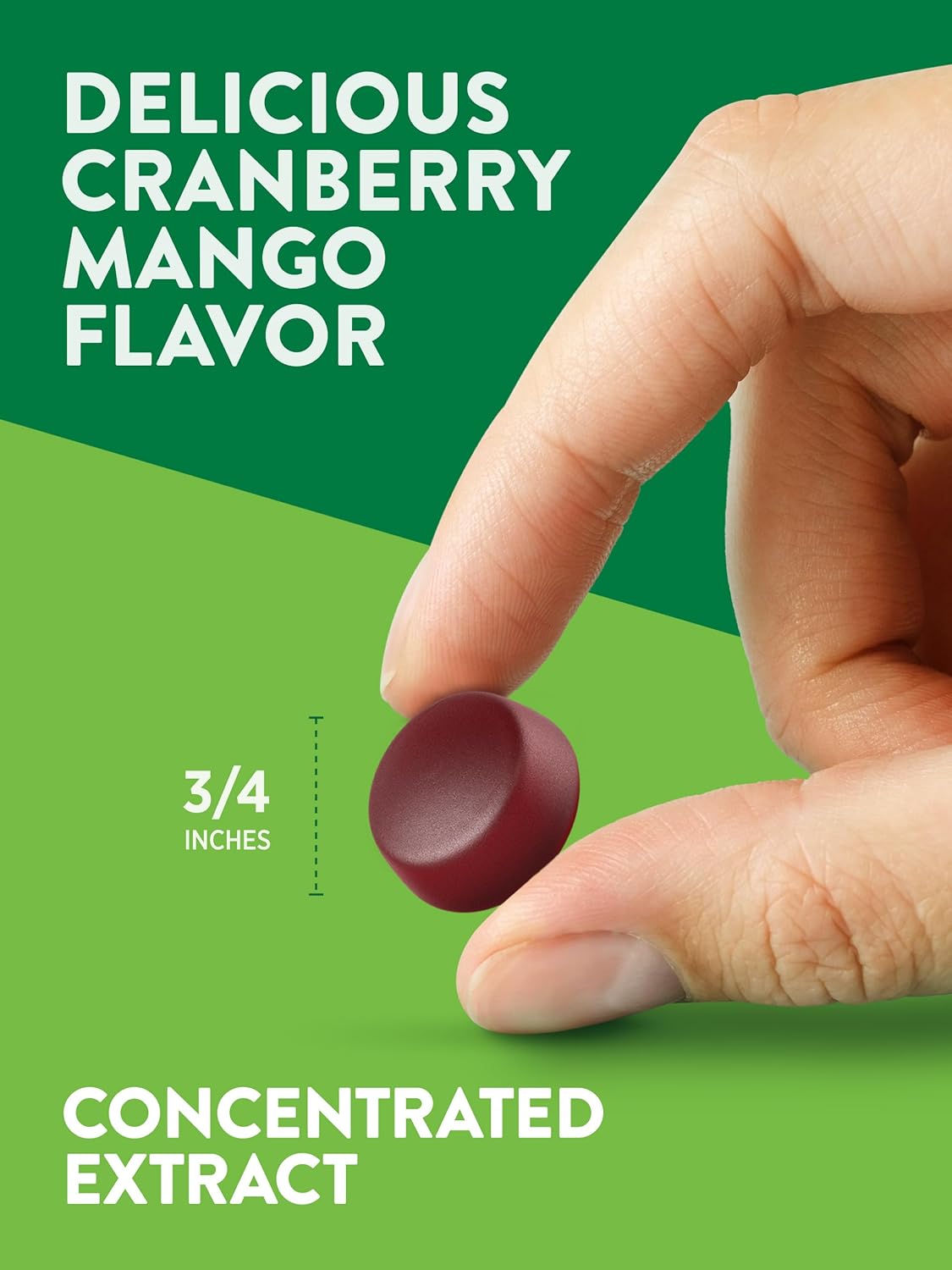 Cranberry Mango Gummies - Vegan, Non-GMO, Gluten-Free Supplement (60 Count) by Nature's Truth