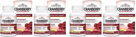 Cranberry Plus Probiotic Tablets for 21st Century Health, 2 Count (Pack of 2)