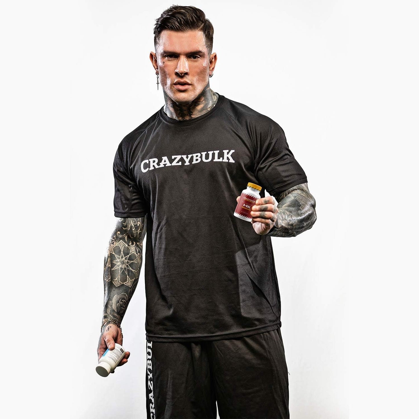 CrazyBulk D-BAL Muscle Builder for Strength Gain - 90 Capsules
