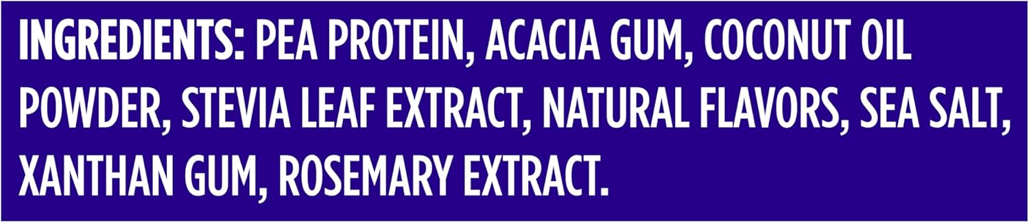 Creamy Vanilla Plant-Based Protein Powder for Water, Milk, and Smoothies - 32.5 oz