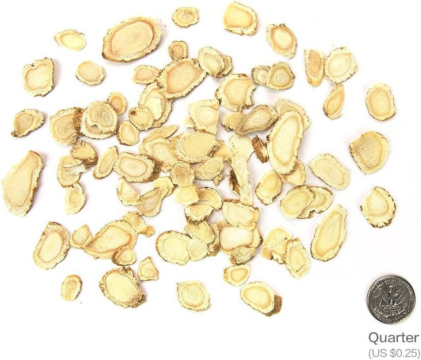 Cultivated American Ginseng Slices from Marathon County, Wisconsin - Mixed Large-Medium Cuts - 4oz Box - Hsu's Ginseng - SKU 0126-4