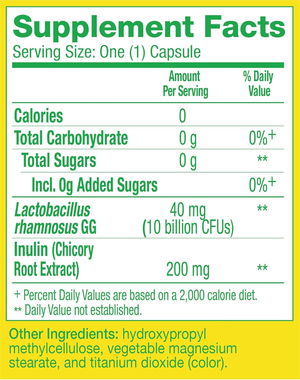 Culturelle Daily Probiotic Capsules - 60 Count for Digestive Health Support