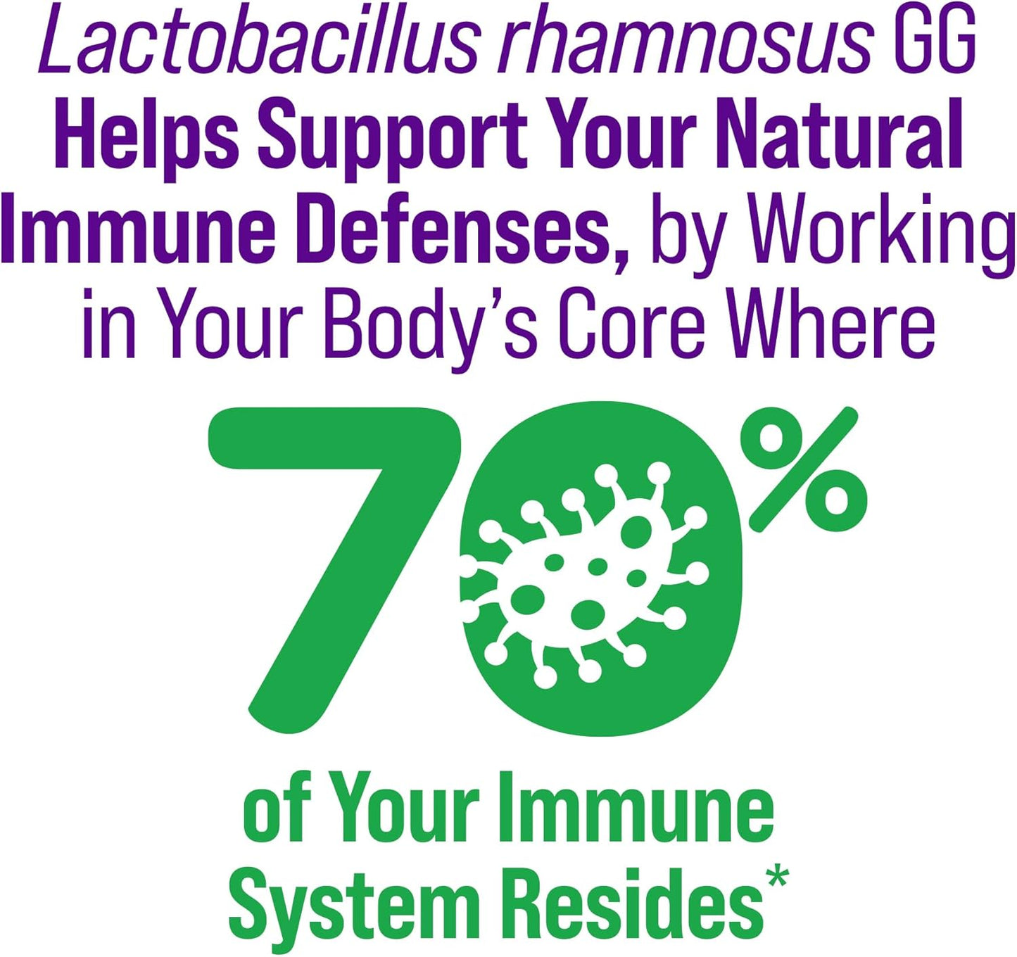 Culturelle Daily Probiotic Capsules: Clinically Studied Strain for Digestive Health, 30 CT, Men & Women, 1 Month Supply