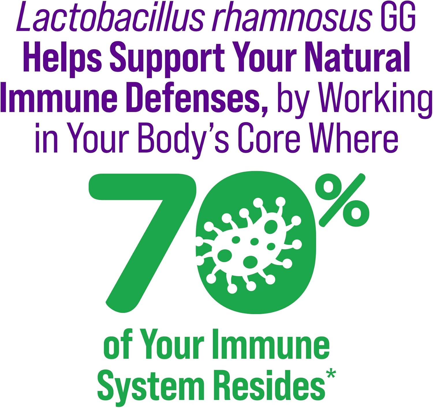 Culturelle Daily Probiotic Capsules: Clinically Studied Strain for Digestive Health, 30 CT, Men & Women, 1 Month Supply