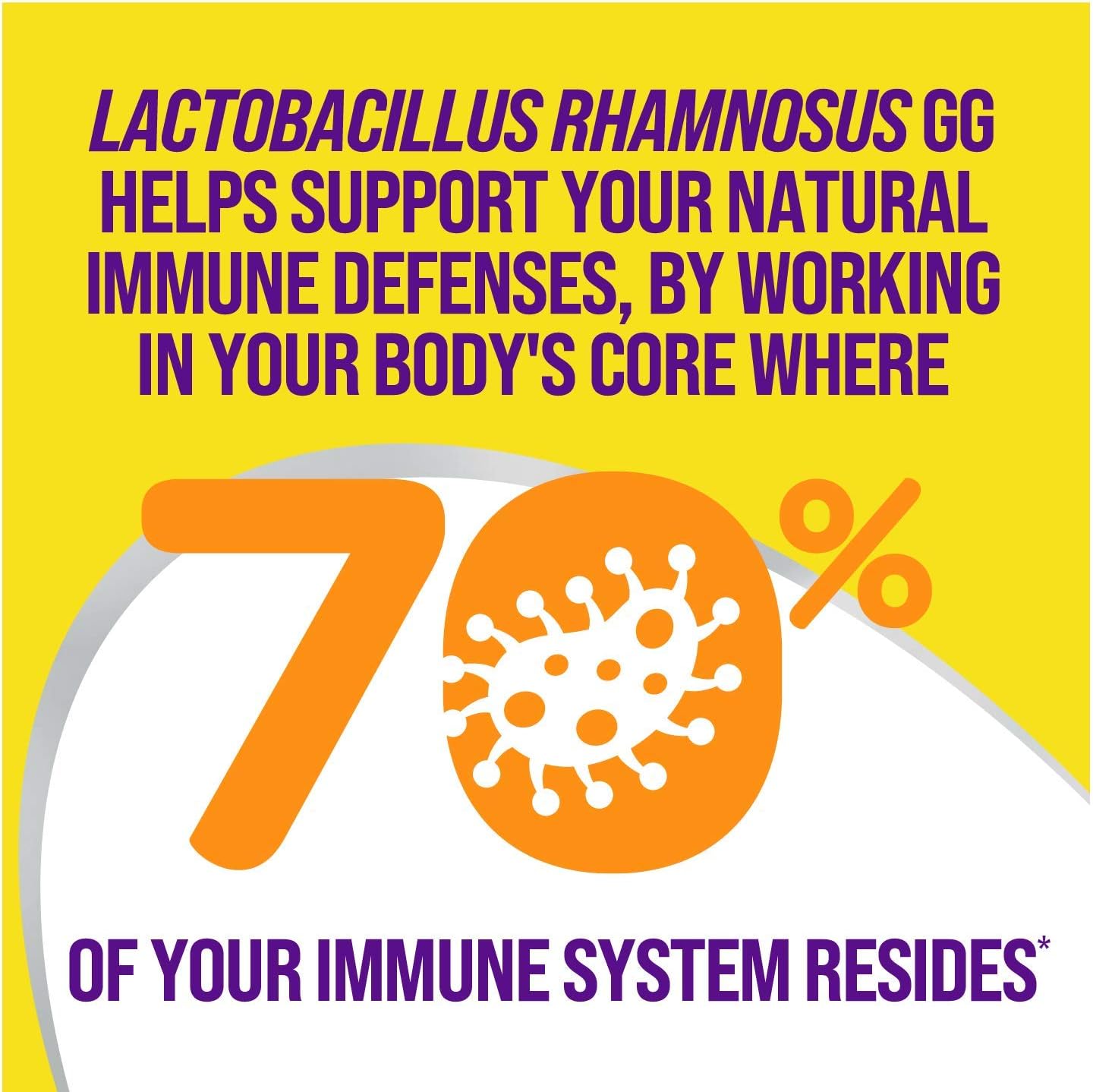 Culturelle Digestive Health Probiotic Chewables - Clinically Studied Strain, 10 Billion CFUs, Supports Digestive Issues - 24 Count