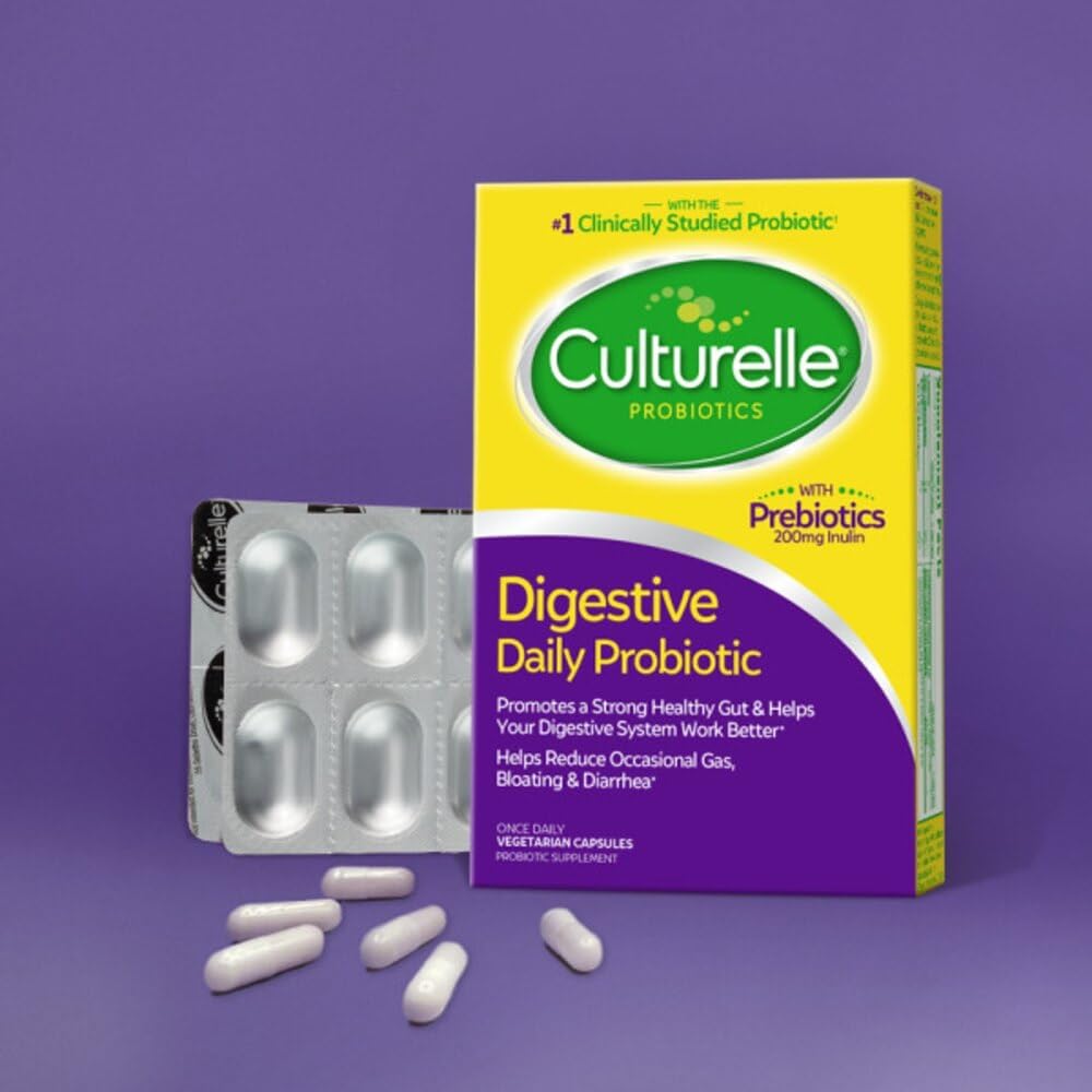 Culturelle Probiotics for Digestive Health - 14 Capsules to Support Gut Health