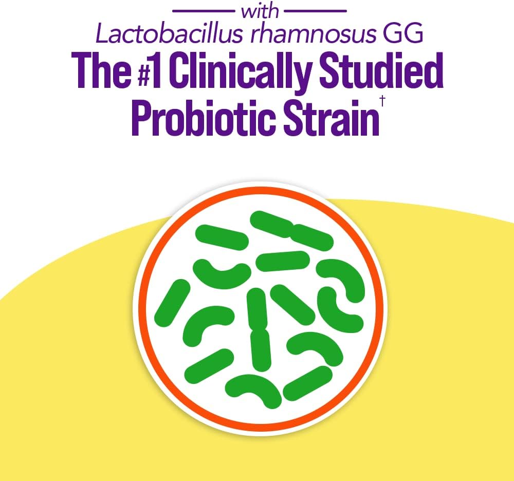 Culturelle Probiotics Ultimate Balance - 20 Count Capsules for Antibiotic Use, Restore Good Bacteria & Boost Immune System