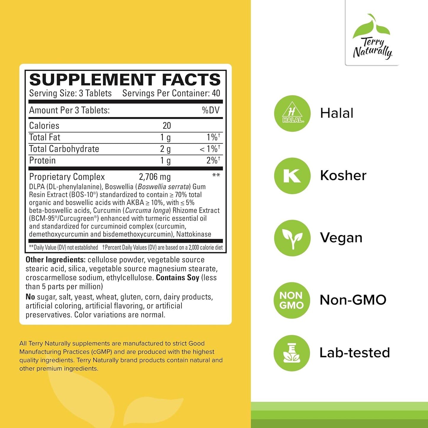 Curamin Extra Strength Pain Relief Tablets - 120 Count - Curcumin & Boswellia Supplement - Non-Addictive, Non-GMO, Vegan - 40 Servings