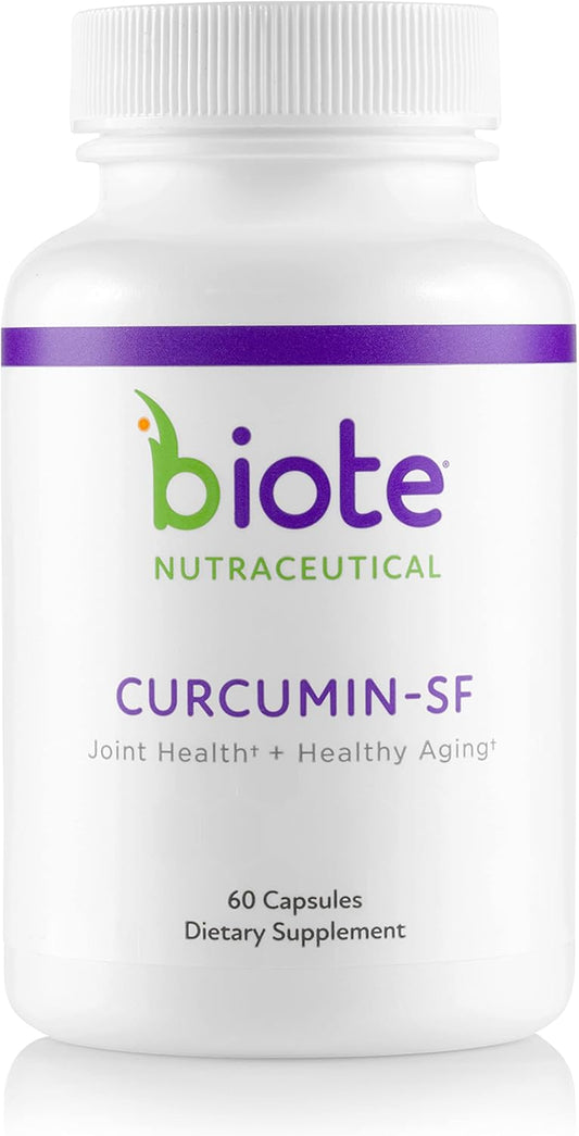 Curcumin SF by bioTE Nutraceuticals - Supports Circulation and Healthy Aging - 60 Capsules