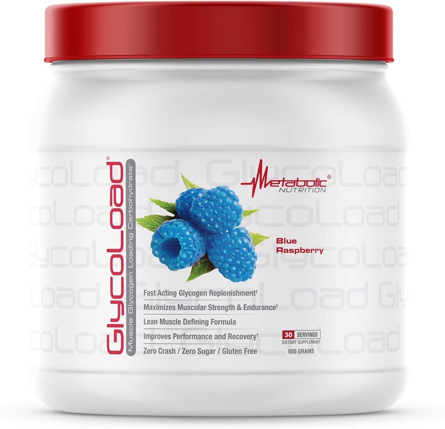 Cyclic Cluster Dextrin Carbohydrate Powder for Muscle Glycogen Loading - Blue Raspberry Flavor - 600 gm