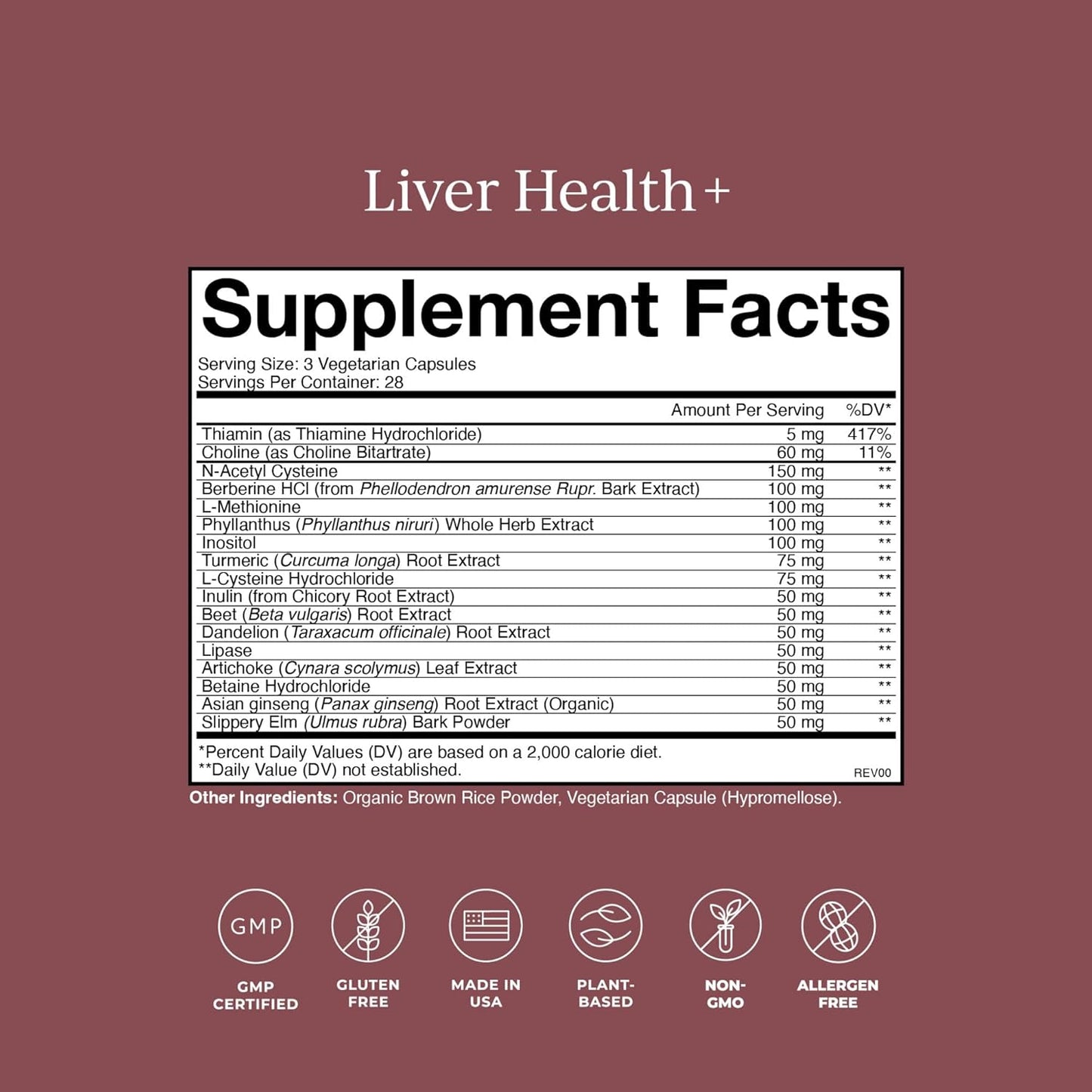 CYMBIOTIKA Liver Support Supplement - Vitamins & Herbs for Health, Cleanse, Repair - Boosts Metabolism, Digestion - Gluten Free, Vegan, Plant Based, Non GMO - 84 Capsules, 28 Servings