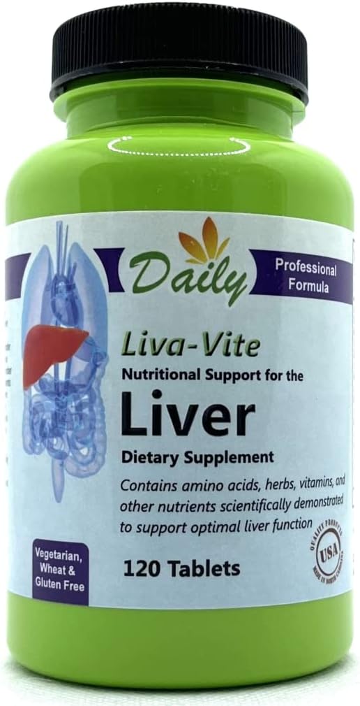 Daily Manufacturing Liva-Vite™ 120 Tablets with Essential Liver Support Nutrients