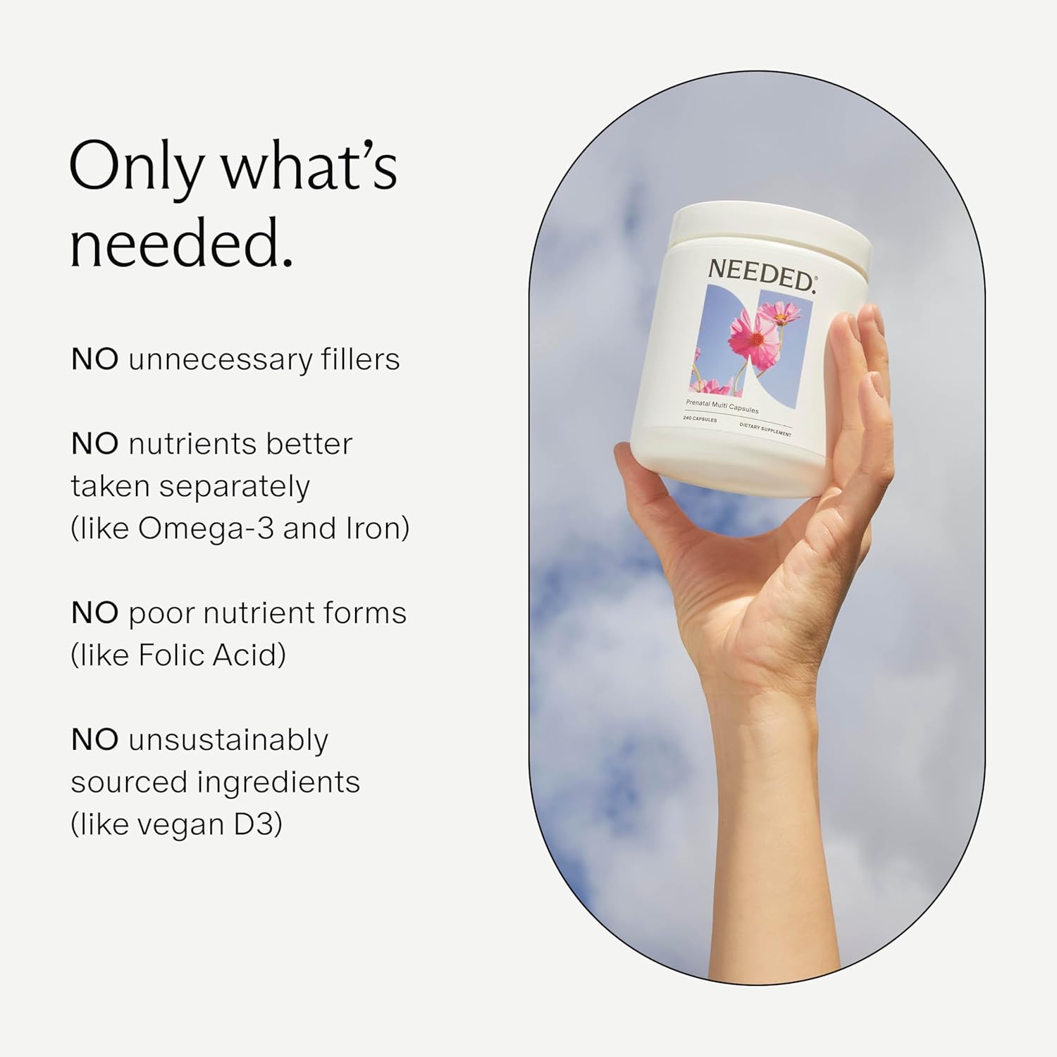 Daily Multivitamin for Women with 23 Essential Nutrients - Vitamin B12, B6, D3, Calcium, Biotin, Folate, and More - 90 Count