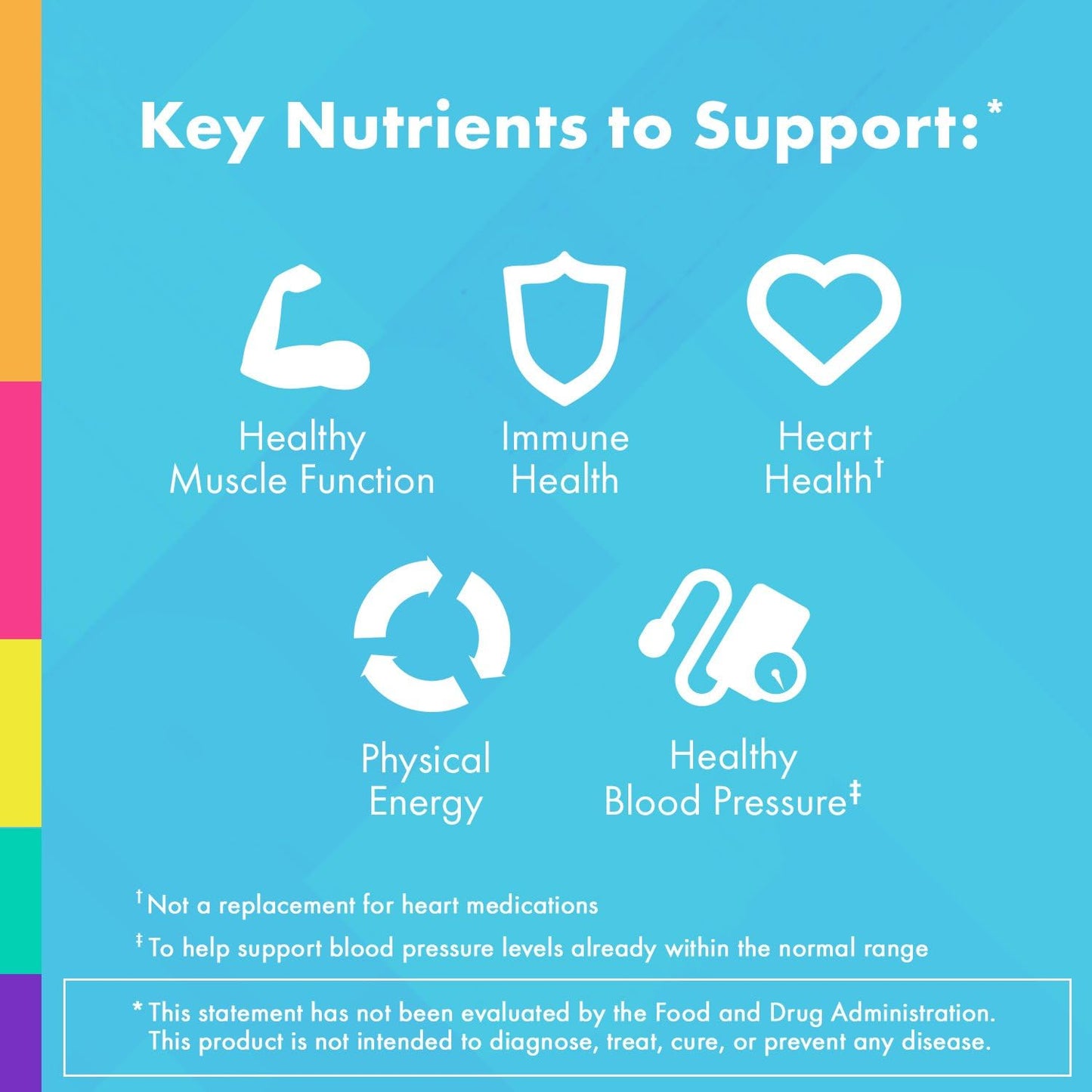 Daily Multivitamin Multimineral Supplement Tablets for Overall Health and Wellness