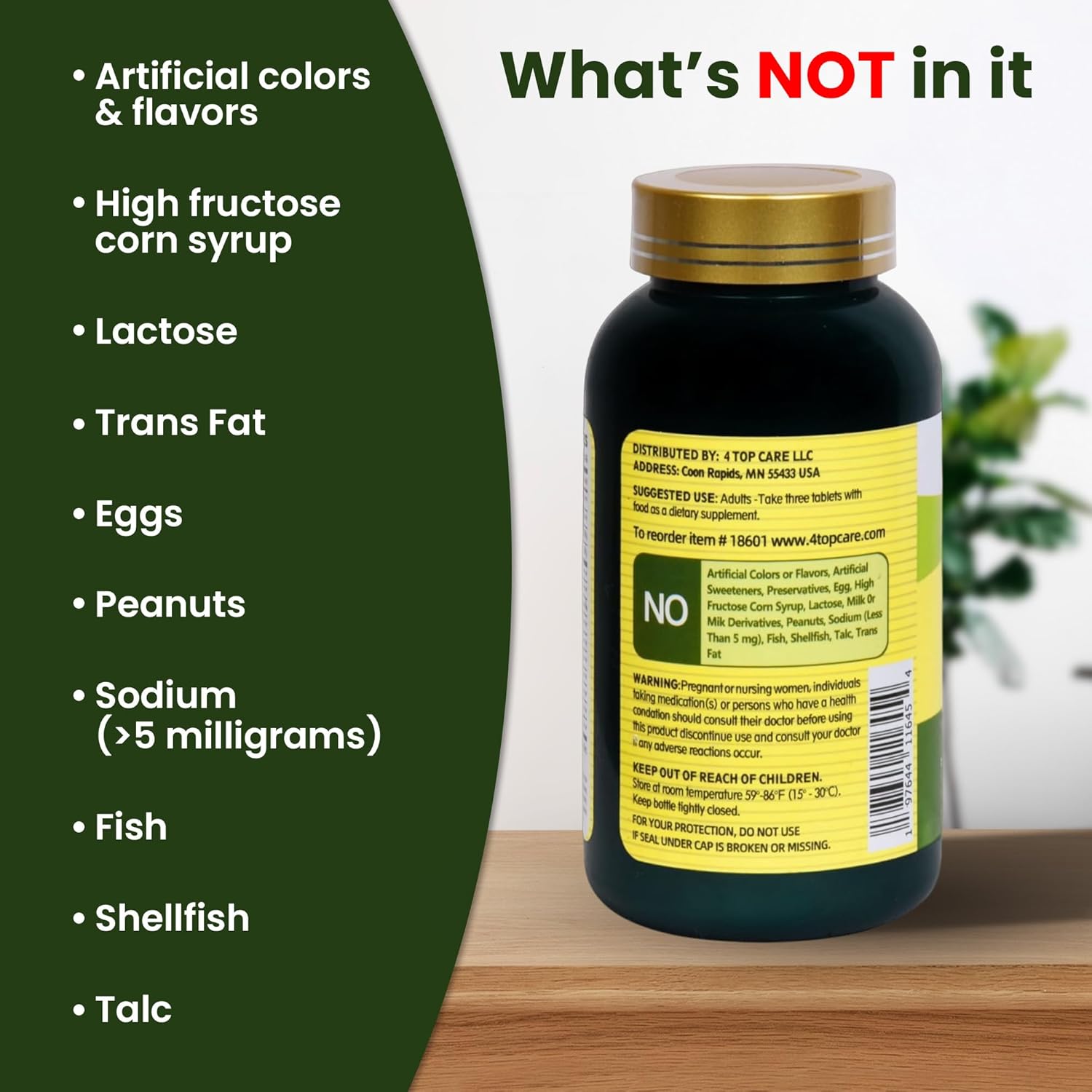 Daily Probiotic Multi-Enzyme Supplement with Acidophilus for Digestive Health - 200 Tablets for Men & Women - Support Weight Management & Gut Health