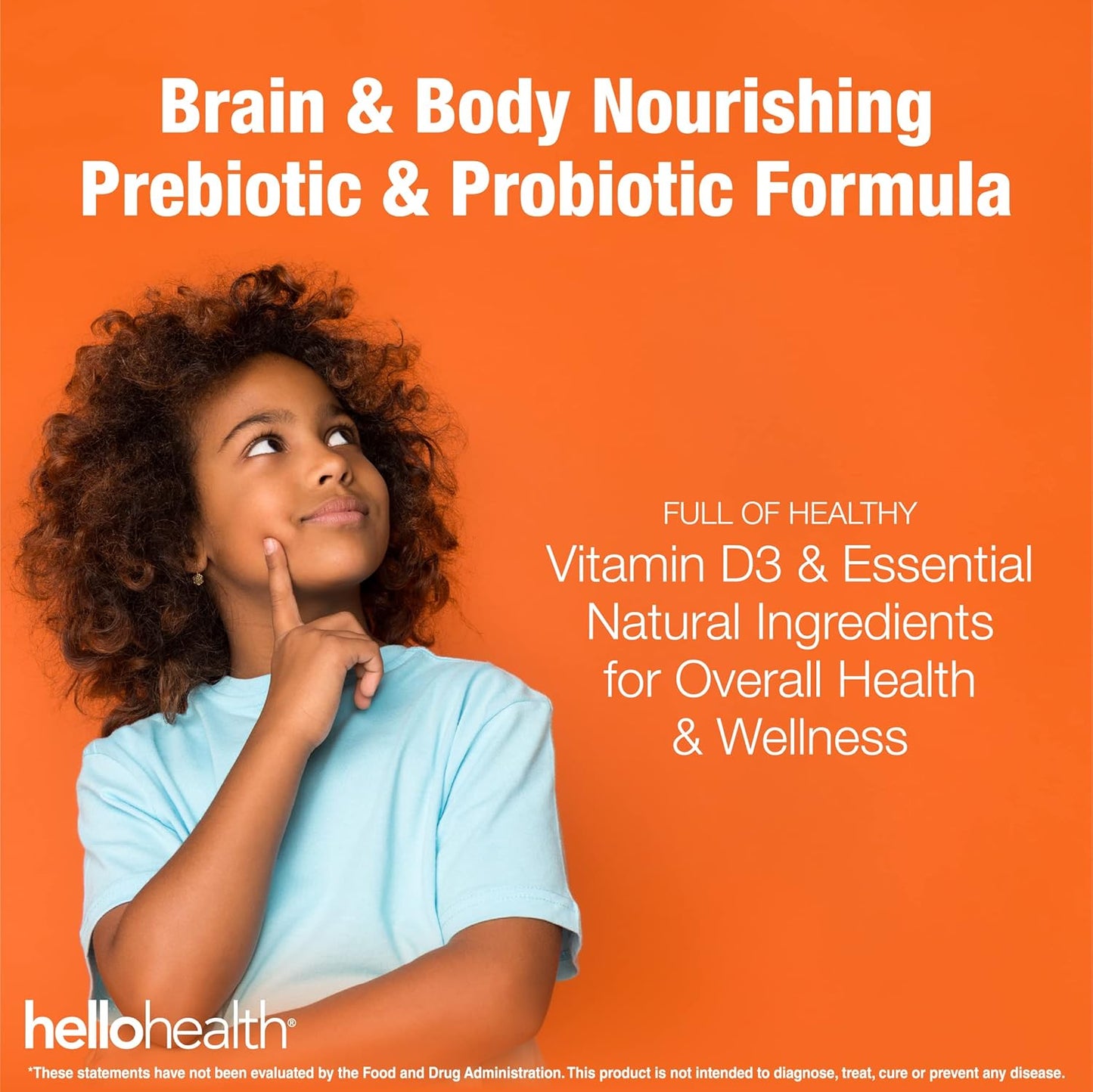 Daily Probiotic with Prebiotics for Gut Health & Immune Support - 15 Strain, Vitamin D3, Folate B Vitamins - Gluten Free - 60 Count