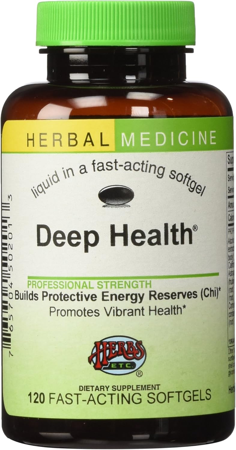 Daily Use Adaptogen Supplement for Immune Health & Energy - 120 Softgels
