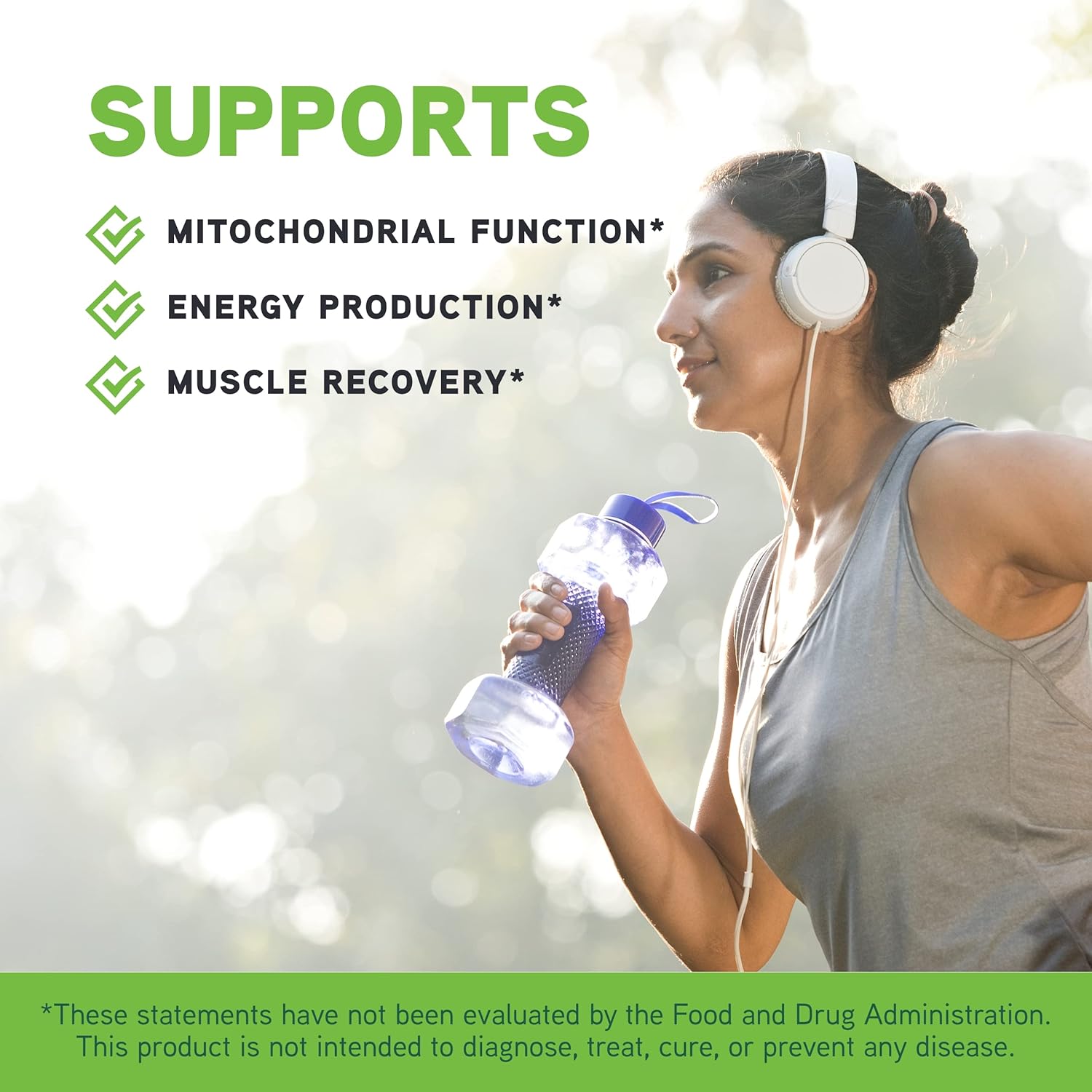 DAVINCI Labs Mito-Fuel Powder - Boosts Muscle Recovery & Energy with D-Ribose, CoQ10, L-Carnitine - 300g (30 Servings)