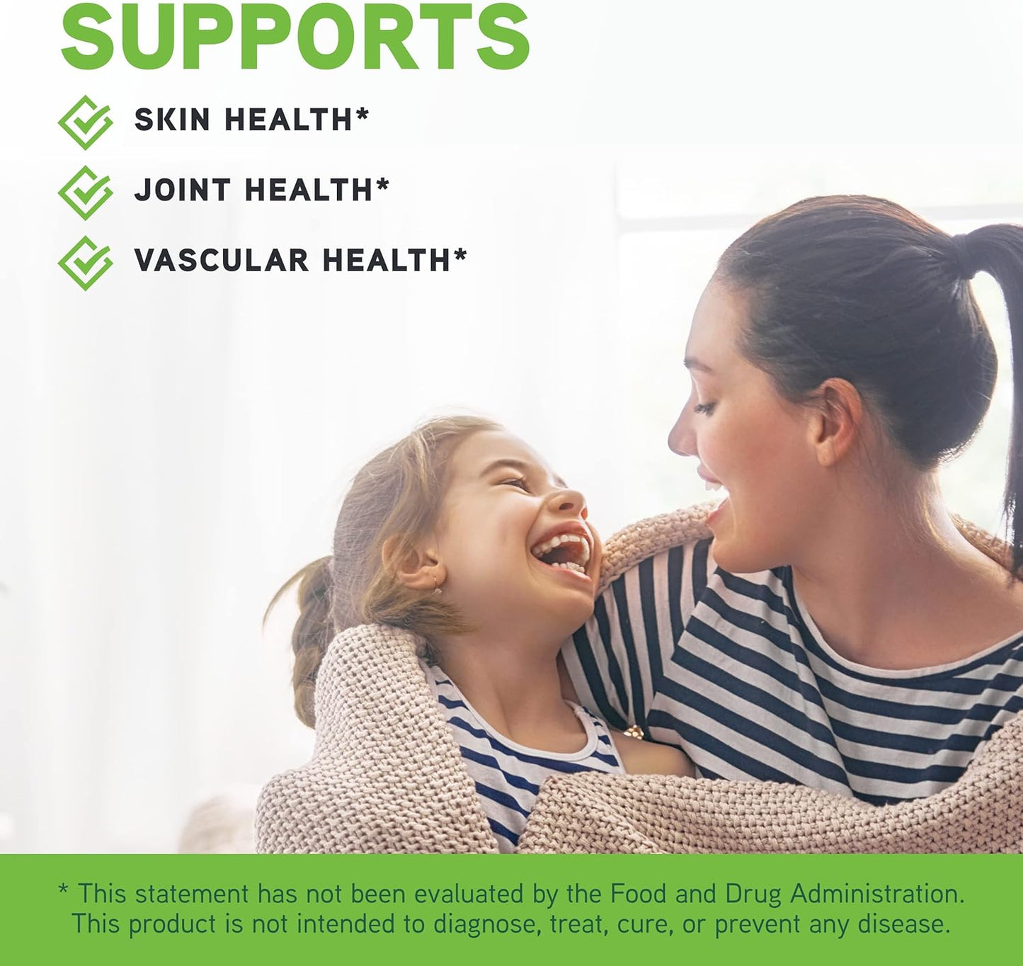 DAVINCI Labs Natures Collagen Supplement with MSM & Glucosamine - Supports Joint Health, Skin & Connective Tissues - Gluten-Free - 90 Tablets