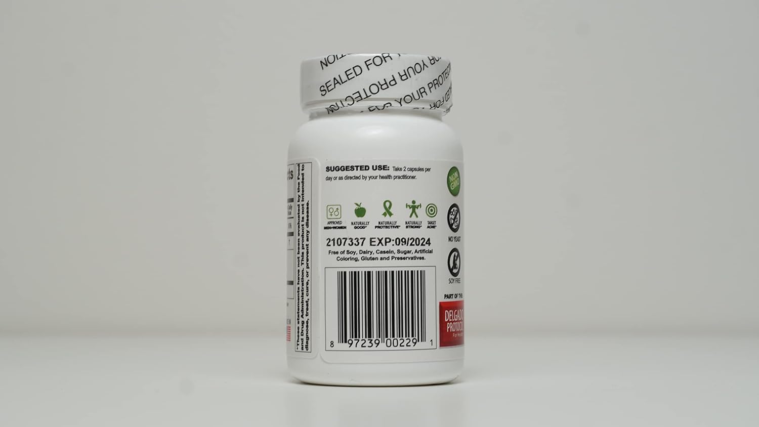 Delgado Protocol Estroblock PRO Triple Strength - 60 Capsules, DIM & Indole 3-Carbinol for Hormonal Balance, Acne - Anti Estrogen Aromatase Inhibitor. Soy Free, Dairy Free, Non-GMO.