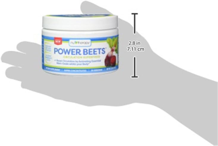Delicious Acai Berry Pomegranate Flavor Beet Juice Powder for Circulation Support - Non-GMO Dietary Supplement - 30 Servings, 5.8 Ounce