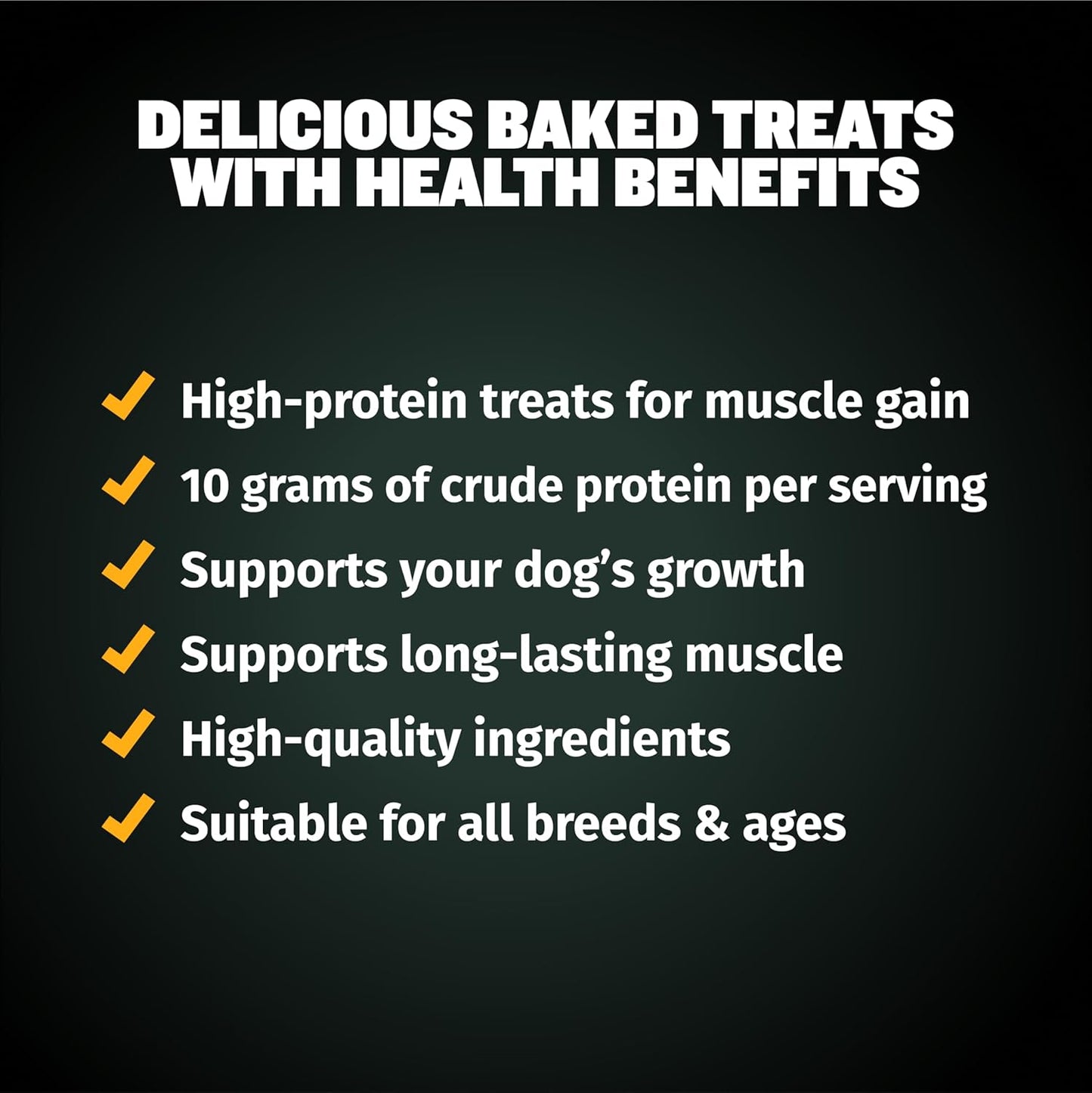 Delicious Bully Max Muscle Builder Soft Chews for Dogs - Training Supplements for Muscle Gain - Dog Food Topper for All Breeds & Ages