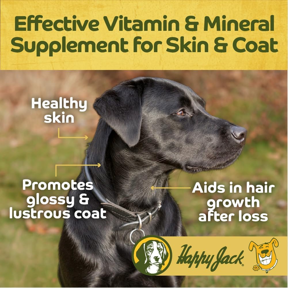 Dermaplex Skin and Coat Supplement for Dogs & Cats - Promotes Hair Growth and Healing from Skin Issues (14oz)