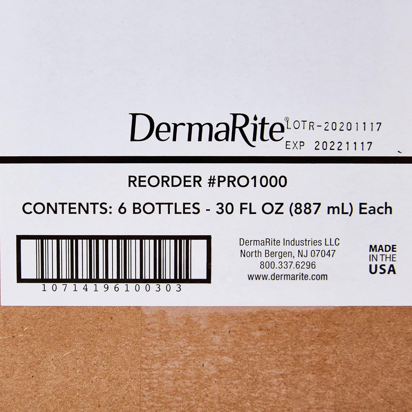 DermaRite ProHeal Liquid Protein Supplement - Cherry Splash Flavor, 30 oz, 6 Pack - 15g Collagen & Whey Protein for Wound Recovery