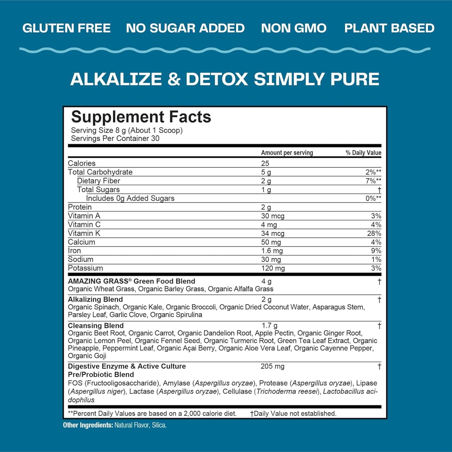 Detox & Digest with Amazing Grass Greens Blend for Alkalizing Benefits