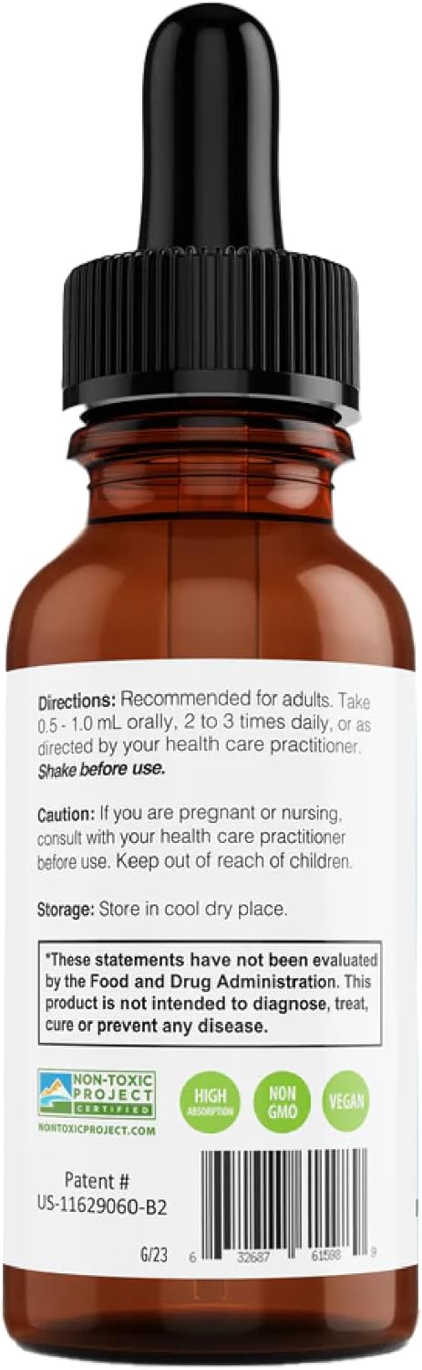 Detoxify Cells Naturally with True Cellular Formulas Liposomal Zeolite Clinoptilolite - Gentle Detox & Toxin Removal - 1 oz Bottle