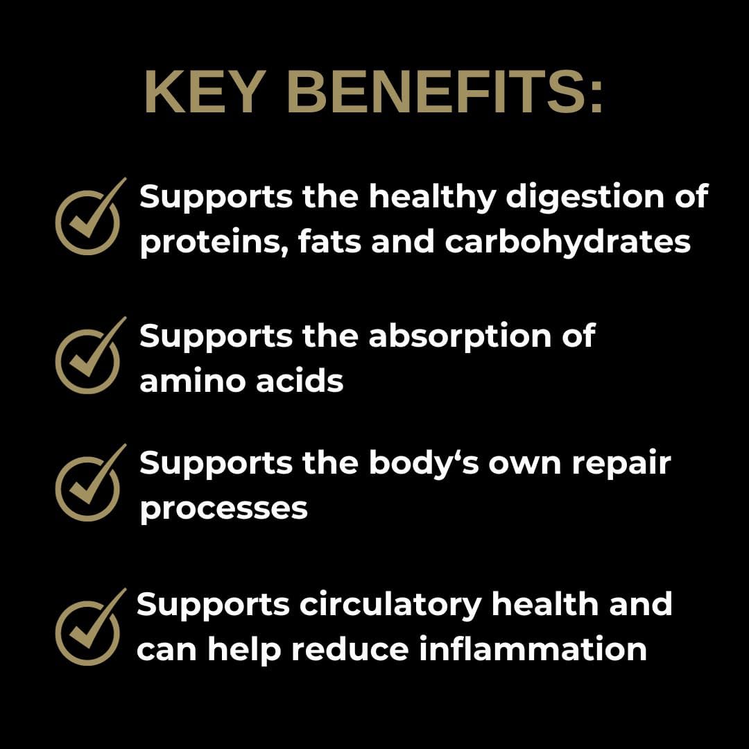 Digest Zone: Enzyme Supplement for Protein, Fat, and Carb Digestion - Supports Circulation and Repair Processes