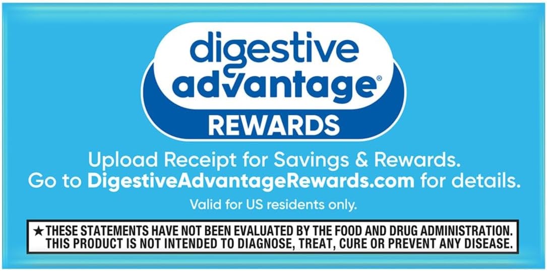 Digestive Advantage IBS Probiotics for Women and Men - Gut Health, Bloating & Immune Support - 96 Capsules