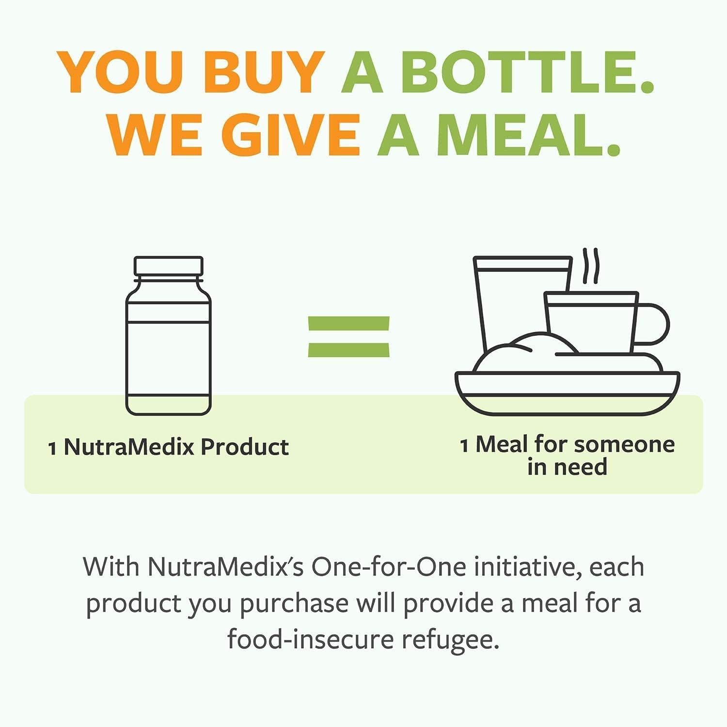 Digestive and Joint Support Supplement - NutraMedix Serrapeptase Enzymes with Inulin - Gluten, Soy, Dairy-Free - 60 Capsules