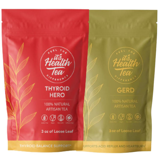 Digestive and Thyroid Support Tea Bundle for Overall Health