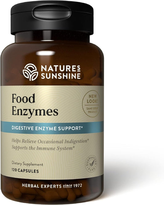 Digestive Enzyme Supplement with Prebiotics and Probiotics for Gut Health and Occasional Indigestion Relief