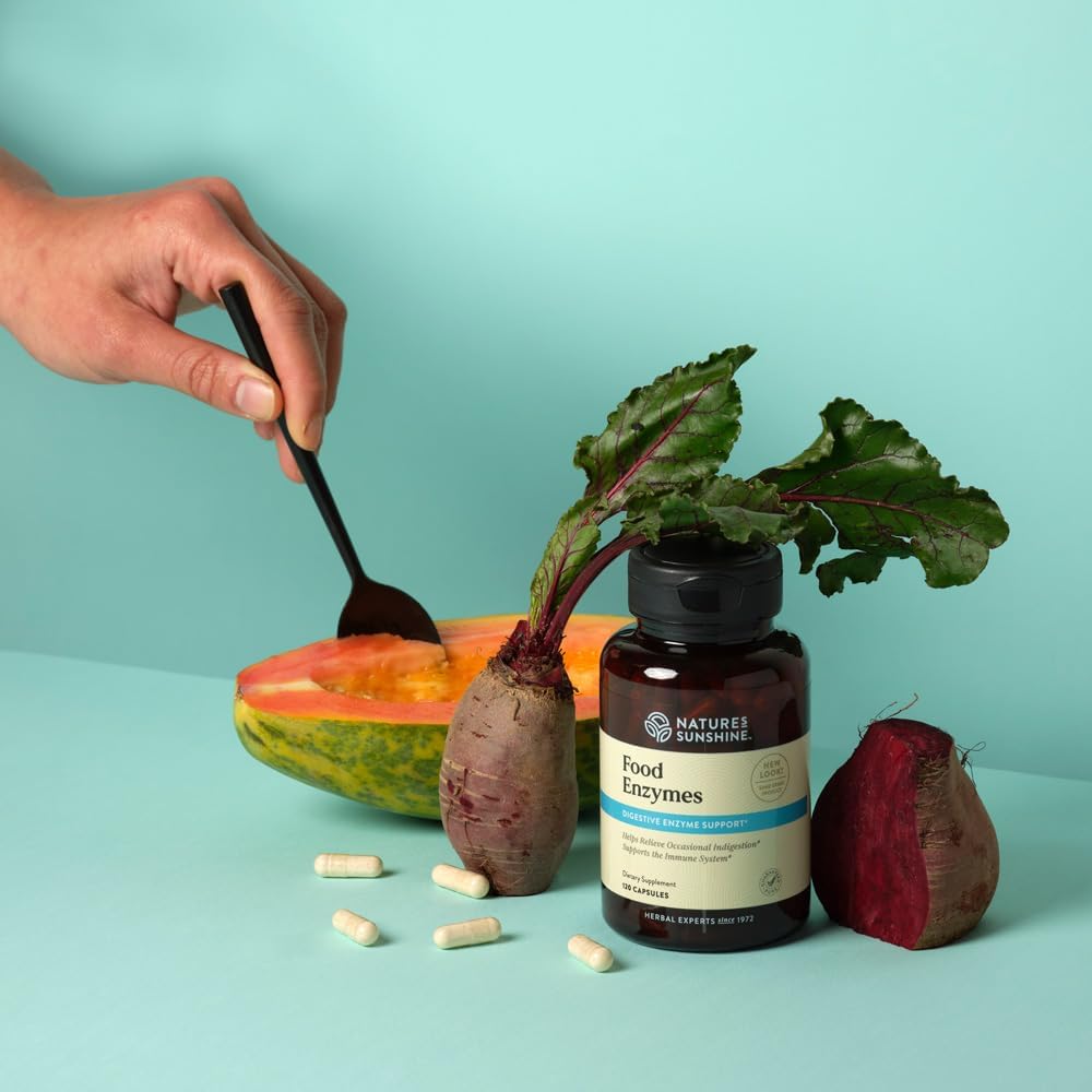 Digestive Enzyme Supplement with Prebiotics and Probiotics for Gut Health and Occasional Indigestion Relief