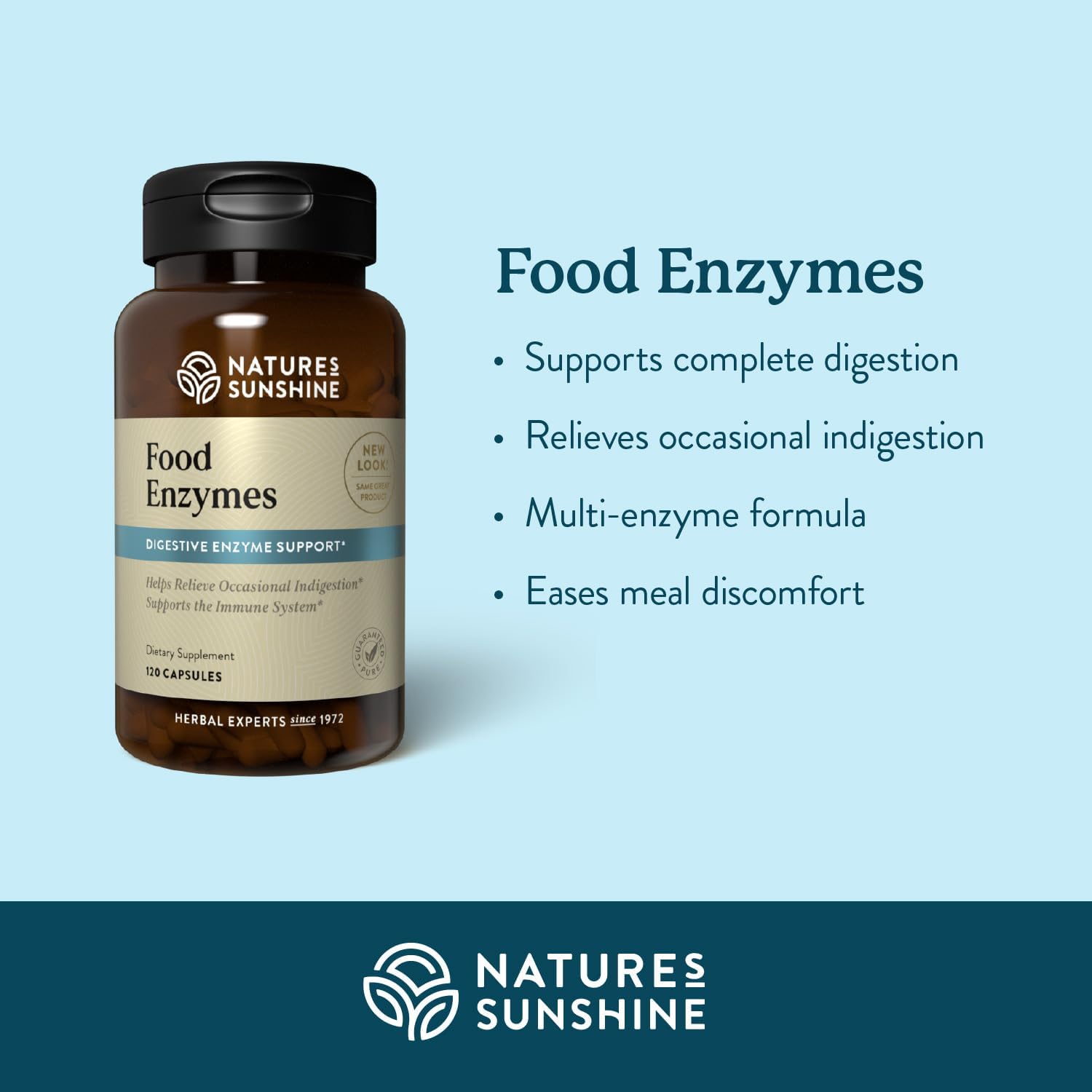 Digestive Enzyme Supplement with Prebiotics and Probiotics for Gut Health and Occasional Indigestion Relief