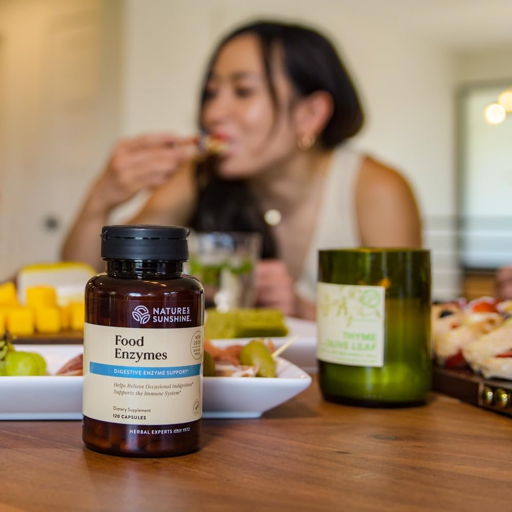 Digestive Enzyme Supplement with Prebiotics and Probiotics for Gut Health and Occasional Indigestion Relief