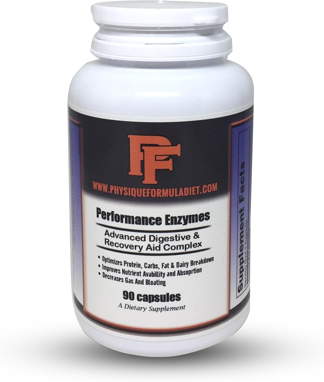 Digestive Enzymes with Betaine HCL for Gut Health - Multi Enzymes for Digestive Health and Bloating Relief - 90 CT