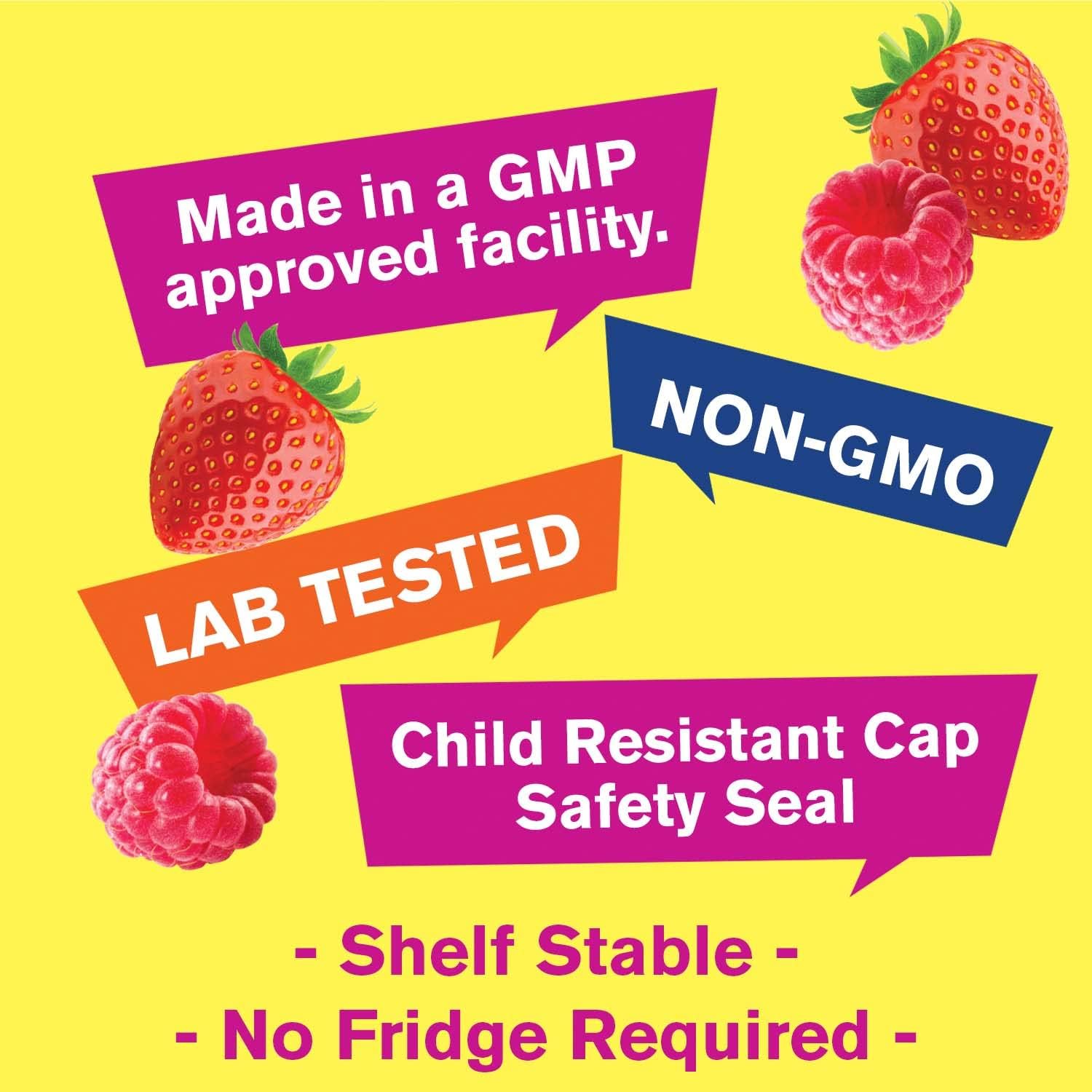 Digestive Health Gummies with 50 Billion Probiotics, Prebiotics, and 12 Strains - Immune and Gut Support for Men and Women - 60 Count