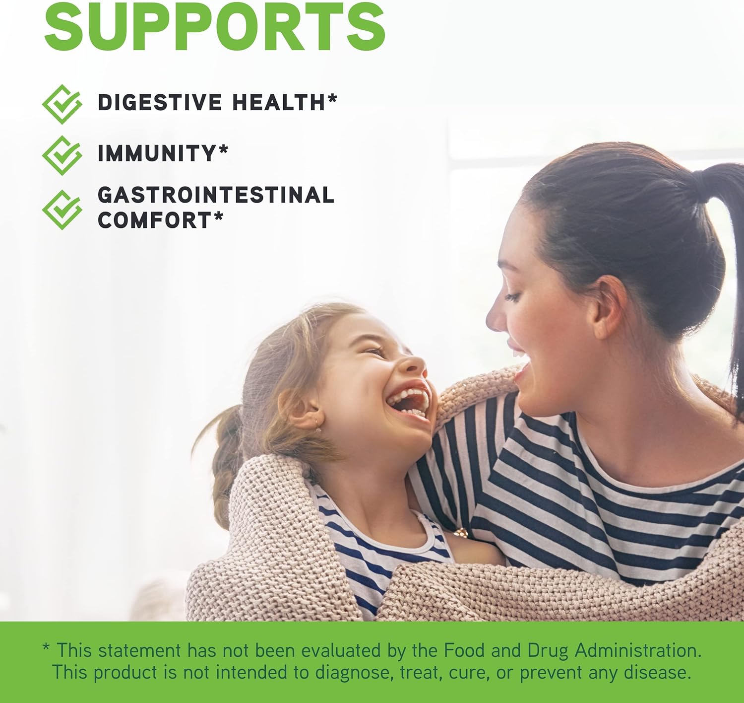 Digestive Health Supplement Powder with Zinc & L-Glutamine for Men & Women - Immune System Support - Gut Health - 30 Servings