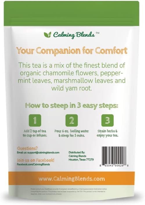 Digestive Health Support: Diverticulitis Tea & Probiotic Capsules (40 Billion CFU, 60 Count)