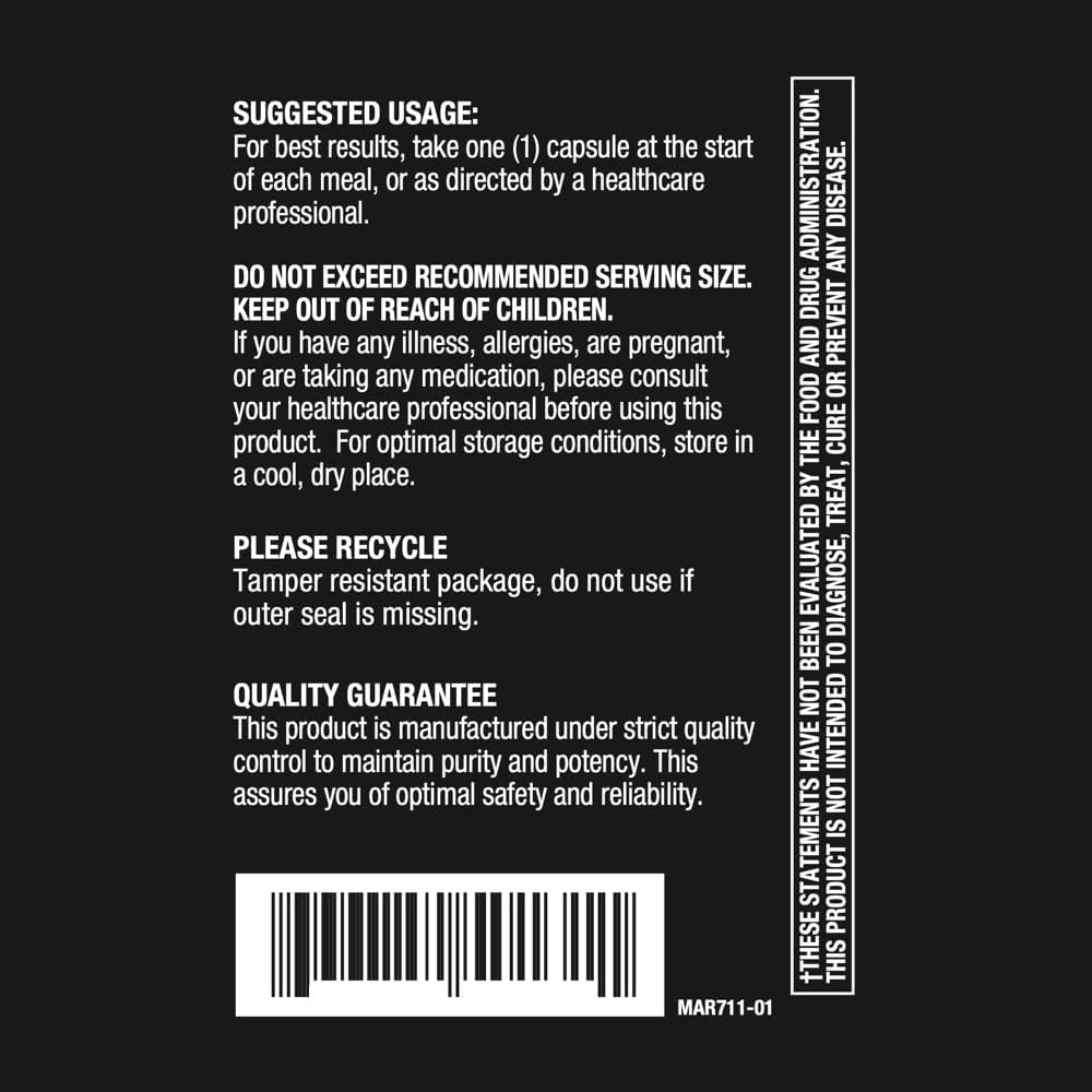 Digestive Hx® Supplement: Enhances Digestion, Alleviates Bloating and Gas - With Pancreatic Enzymes, Pepsin, and Betain HCL - 90 Veg Capsules (2-Pack)