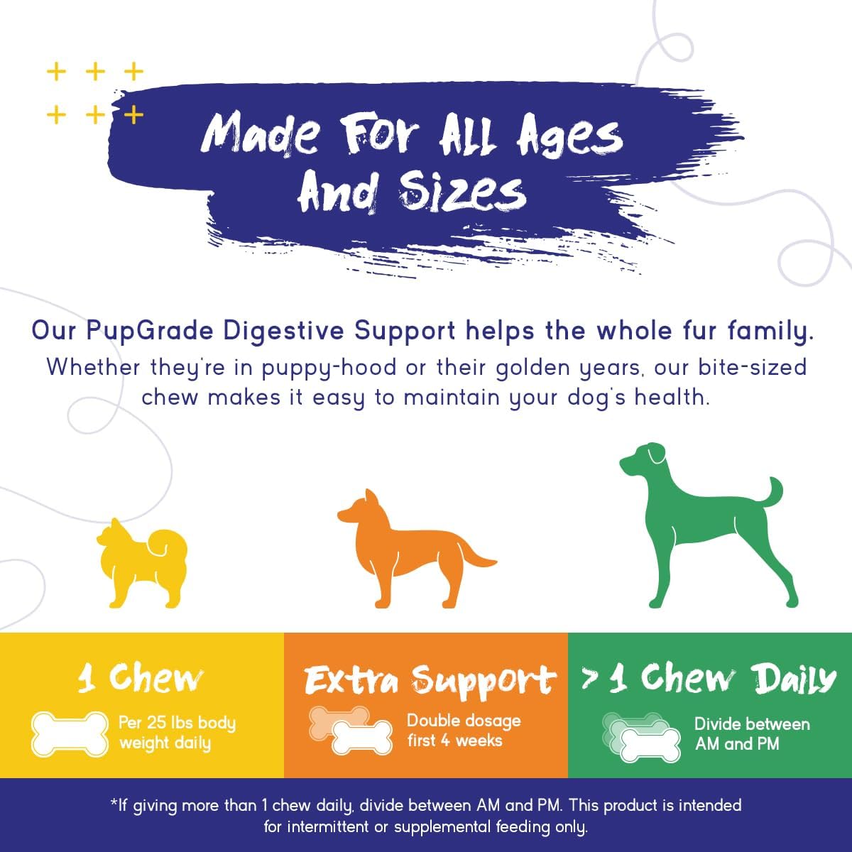 Digestive Support Chews for Dogs - Probiotic and Prebiotic Supplement with Enzymes - Pumpkin, Blueberry, Mineral Oil - 60 Soft Chews for Upset Stomach, Diarrhea, Bowel, and Immune Support
