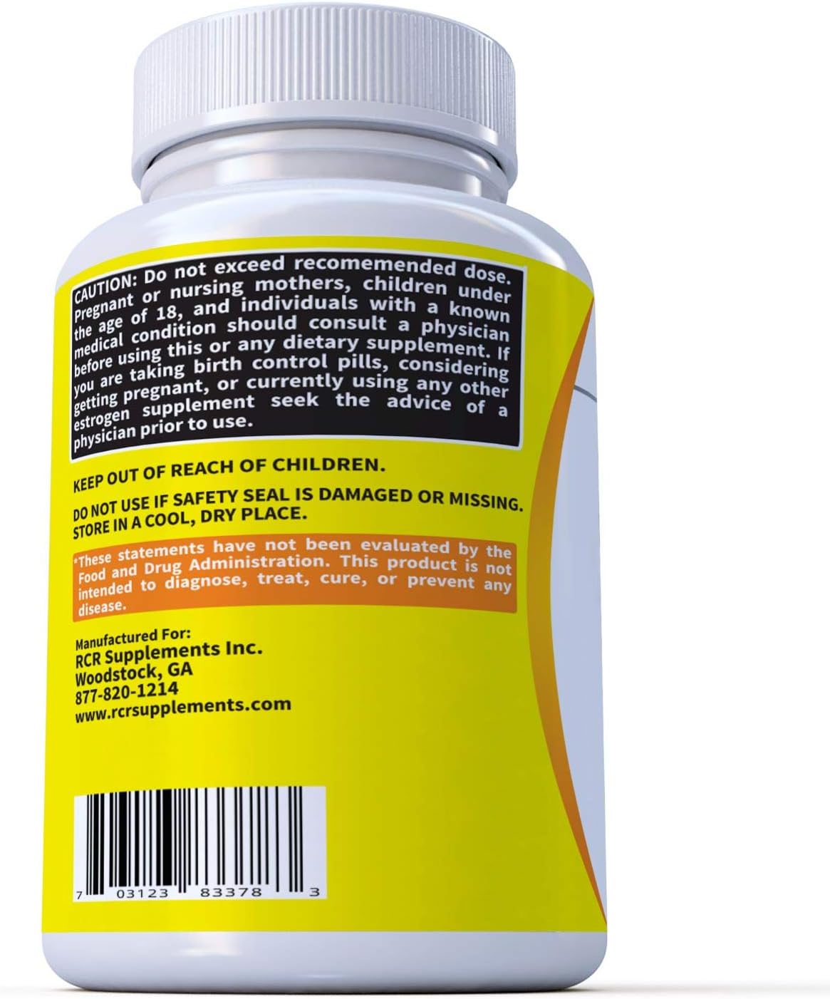 DIM Supplement 125mg with BioPerine - 90-Day Supply for Estrogen Balance, Hormone Menopause, Acne, Hair Skin Nails