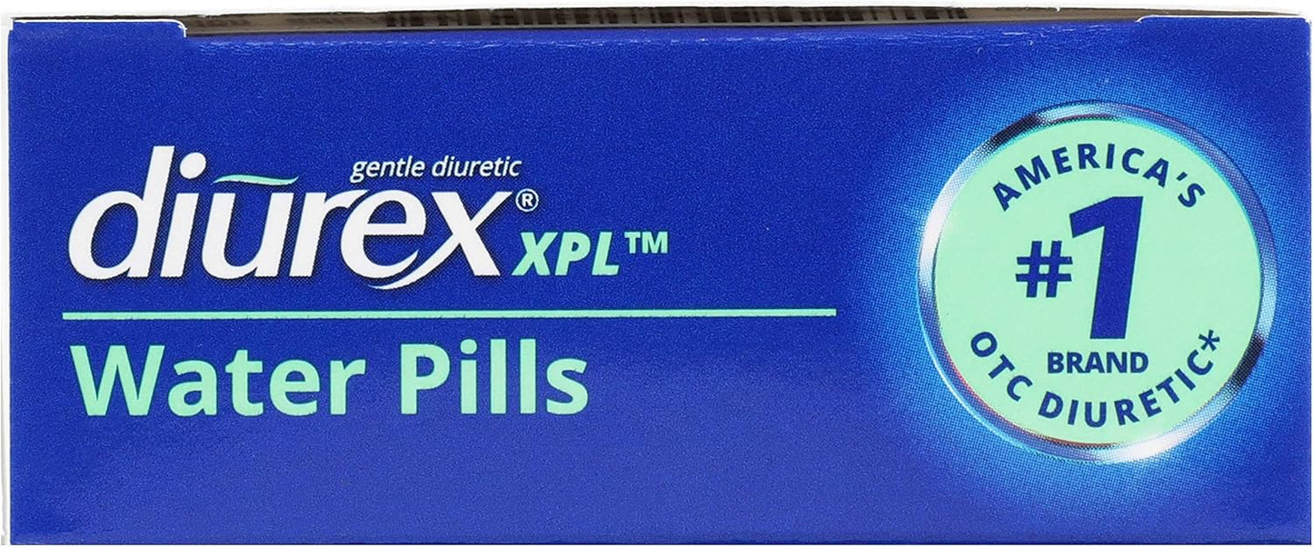 Diurex Water Pills, Pack of 6 (132 Count) for Bloating Relief and Water Weight Loss